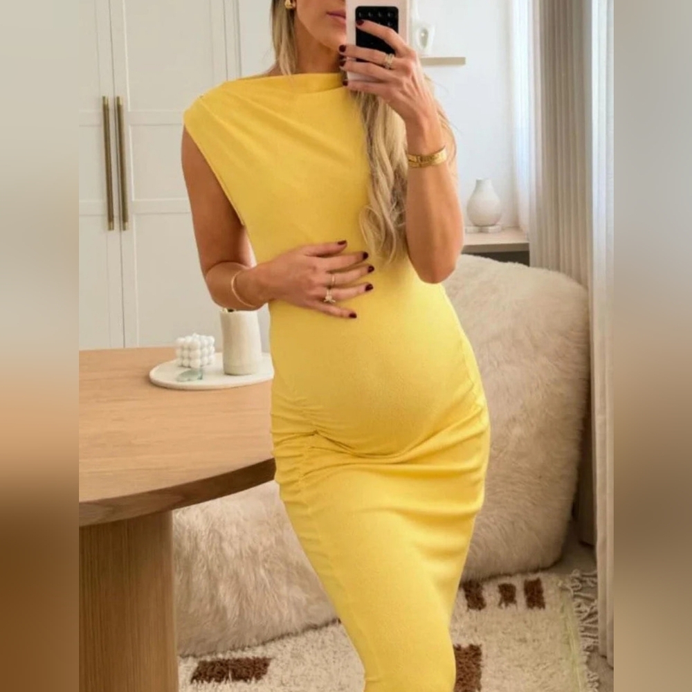 Suboo VEGA ROUCHED MIDI DRESS - Picture 5 of 10